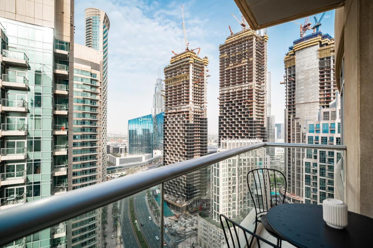 Higuests - Designer Apt With Panoramic View Near Burj Khalifa Appartement Dubai Buitenkant foto